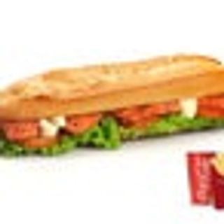 Tikka baguette menù