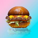 Бургер МІНІ-БУМ з яловичою котлетою