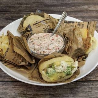 Mini arepas rellenas (4 Uds.)