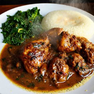 Ugali kuku kienyeji