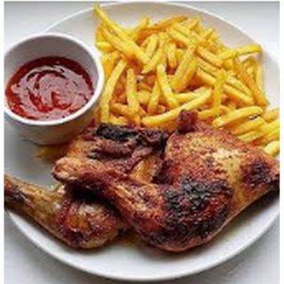 Chicken Chips Coleslaw