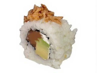 49.Salmón Con Cebolla Crujiente (8 Pzas.)