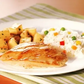Bife de frango grelhado