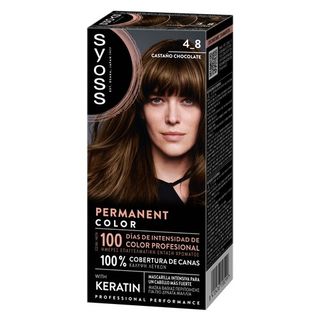 Syoss Permanent Color 4-8 Cast Chocolate 157069 (8410436158299)