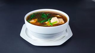 Суп с зеленой капустой и тофу (на 1 чел.)