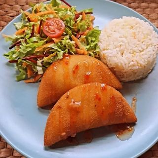 Rissóis de Cogumelos Vegan