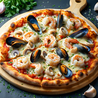 Pizza Fruits De Mer