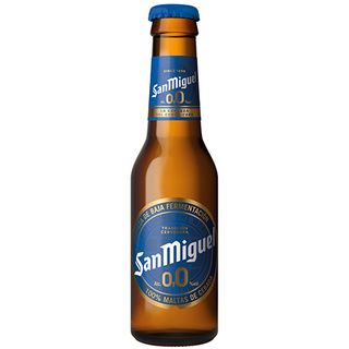Cerveza San Miguel 0.0 Botella 25cl.
