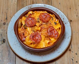 RIGATONI ARRABIATTA AL FORNO