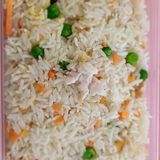 arroz frito con pollo