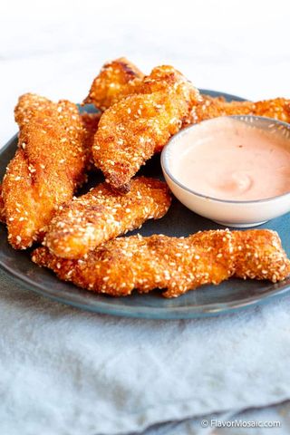 Pileće belo sa susamom