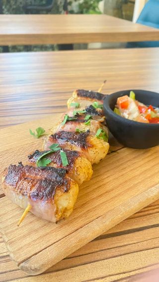 Espetinho de Medalhão de Frango