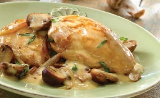 Poulet Sauce Champignon