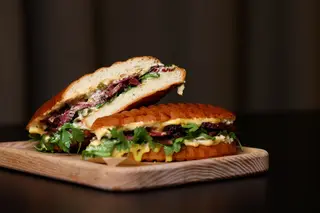 Smoked Meat sandwich