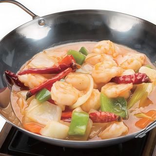 607 Gamberi in scodella di fuoco