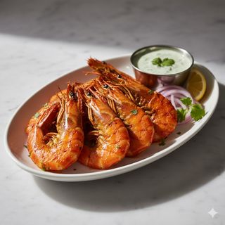 King Prawn Tandoori