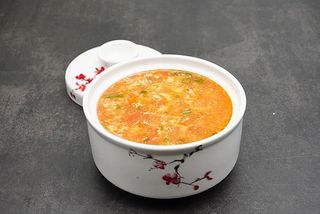 Tomato egg soup