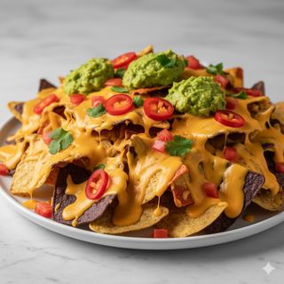 31. Ración De Nachos Con Queso