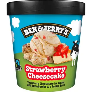 B&j's Strawberry Cheesecake 465 Ml