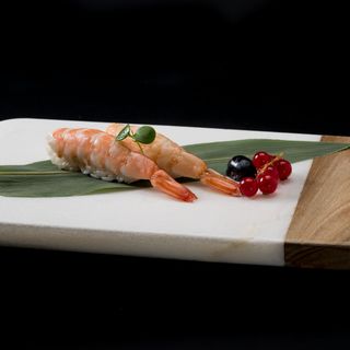 129. Nigiri gamberi cotti - 2 pezzi