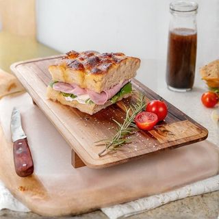 Focaccia sa cotto šunkom