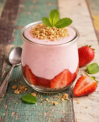Mousse de Fresa