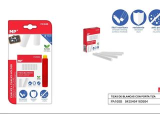 Tizas + Portatizas/Blanco