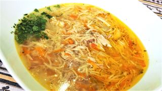 Домашна пилешка супа 350 мл.