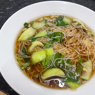 Sopa De Fideos Chinos Con Verduras