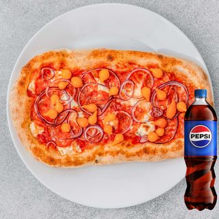 Pizza Piccante E Dolce + Pepsi 0,5l