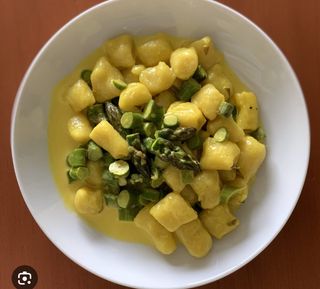 Gnocchi di patate al sugo di Baccalà affogato all Salentina