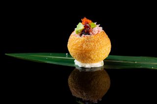 015. Pani puri granchio 2 pezzi