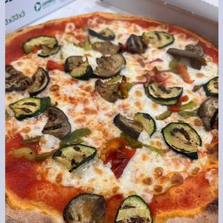 Menù Pizza con verdure