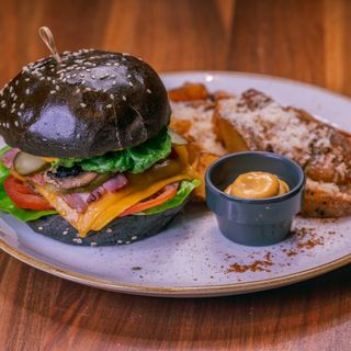 Black burger