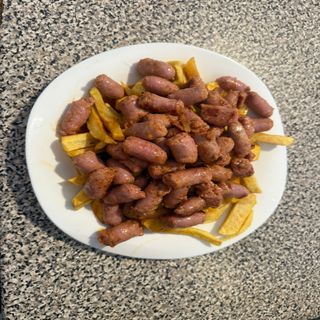 Salchichas al vino (ración)