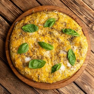 Пiца Тріо сирів з грушею та базиліком (350г)