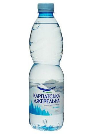 Вода без газу