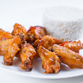 Aripioare de pui în stil mediteranean cu garnitura preferata