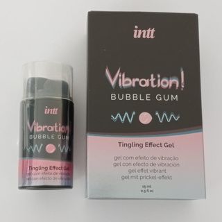 Intt - Potente Estimulante Íntimo Gel Vibrador Liquido Chicle 15ml