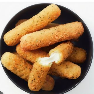 Menu Palitos mozzarella 6und + patatas+ lata  0.33 mL