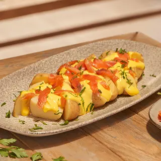 PATATE CON SALMONE
