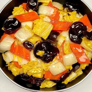 84.Verdure miste con anacardi