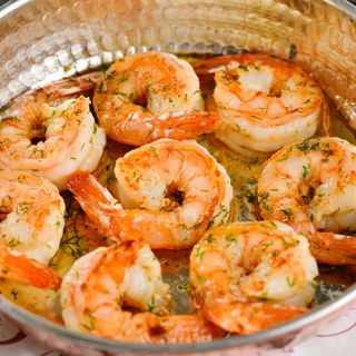 Запечени скариди в гръцки сос-150гр