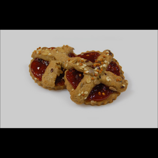 Mini crostatina farcita con arancia 