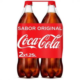Coca Cola Pack 2 Botellas 1,25 L.