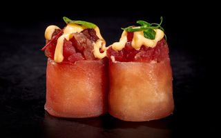 062 Gunkan spicy tuna - 3 pezzi