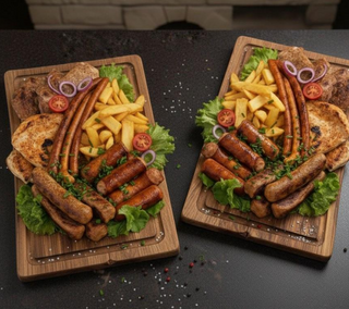 Platou grill pentru 6 persoane