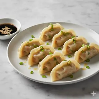 4b. Gyoza de pollo nagasaki frito(8unidades)