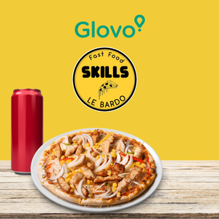 Pizza Pollo (26cm) + Boisson