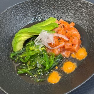 Ceviche de salmon